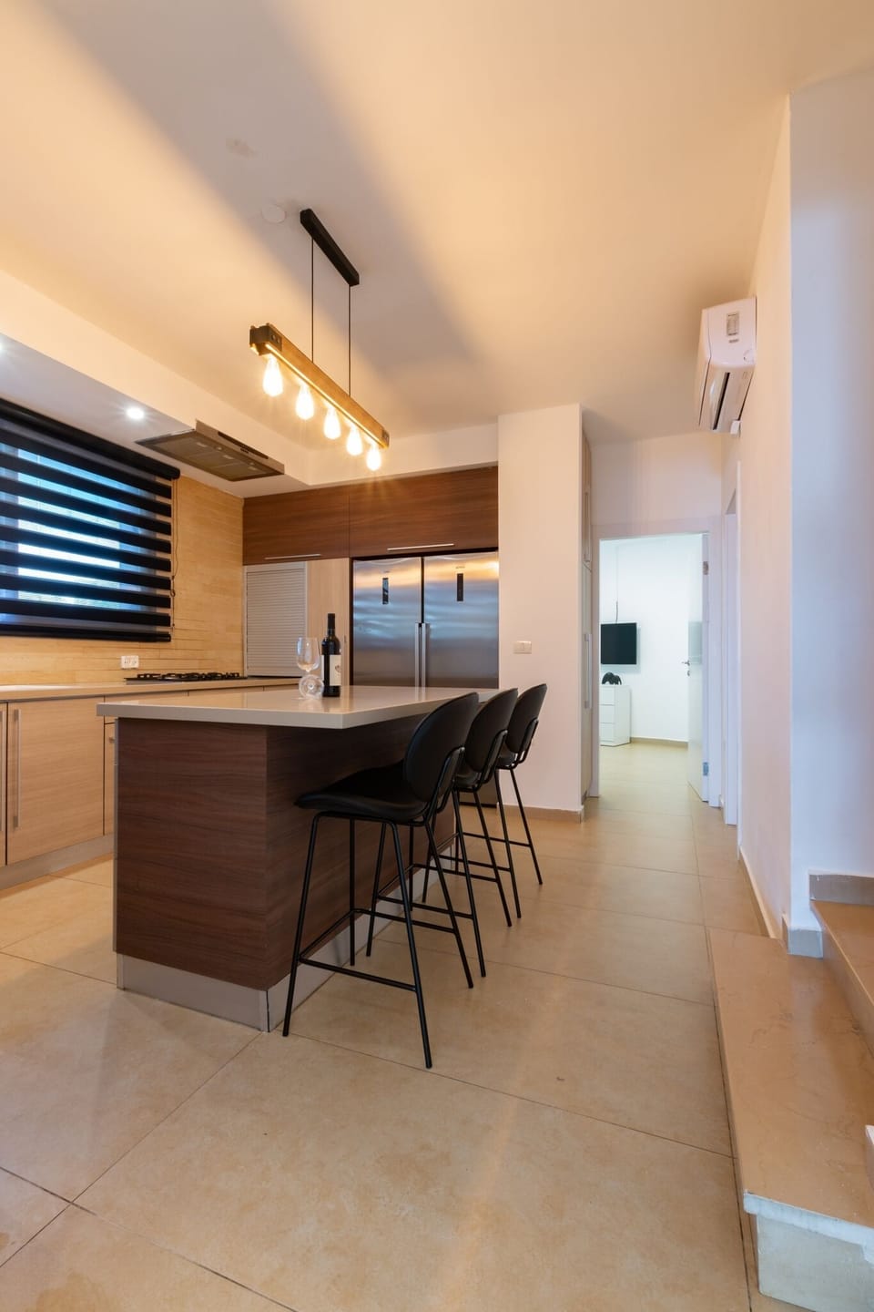 Villa | Private kitchen | Full-size fridge, microwave, oven, stovetop
