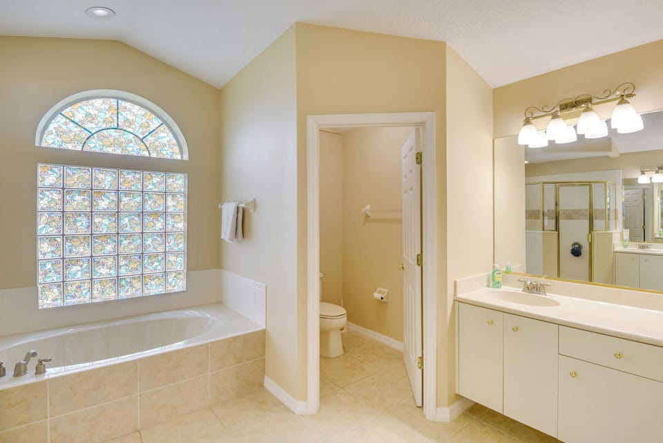 Palm Coast Retreat w/ Heated Pool & Private Patio! Cottage in Palm Coast