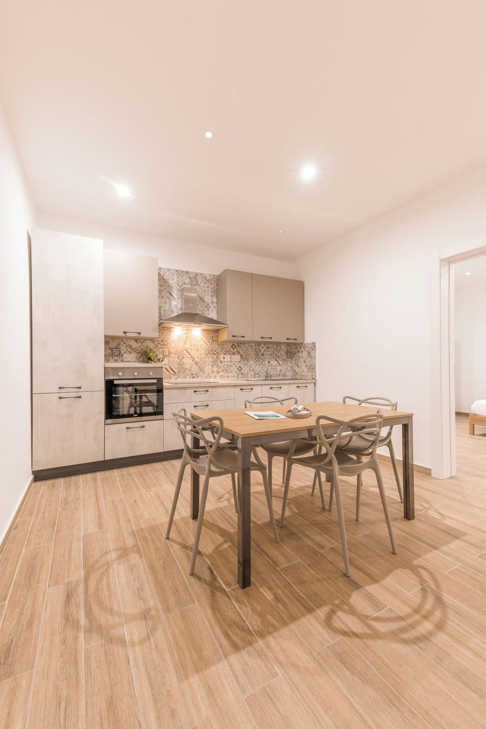 Comfort Apartment | Private kitchen | Fridge, oven, electric kettle, coffee grinder