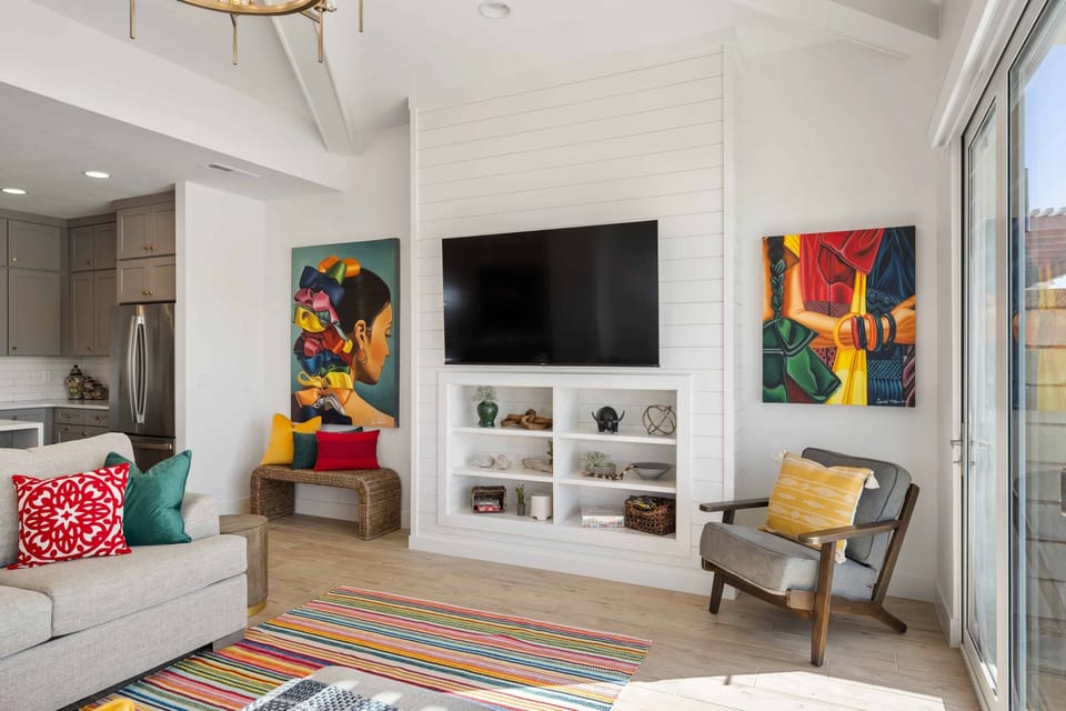 Townhome, 5 Bedrooms | Living area | Smart TV
