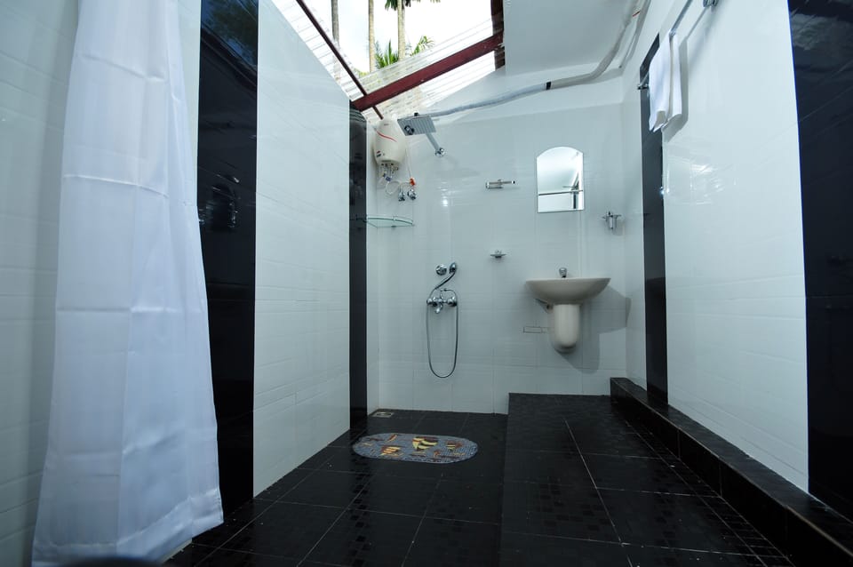 Deluxe Double Room | Bathroom | Shower, free toiletries, slippers, towels