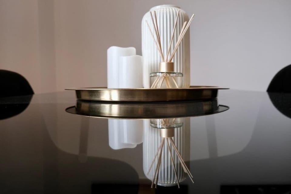 Premium Apartment | Living area | 50-inch flat-screen TV with digital channels, Netflix