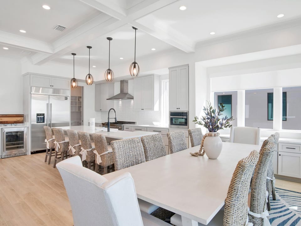 House, Multiple Beds, Patio, Ocean View (#8) | Private kitchen | Coffee/tea maker, fridge, microwave, oven
