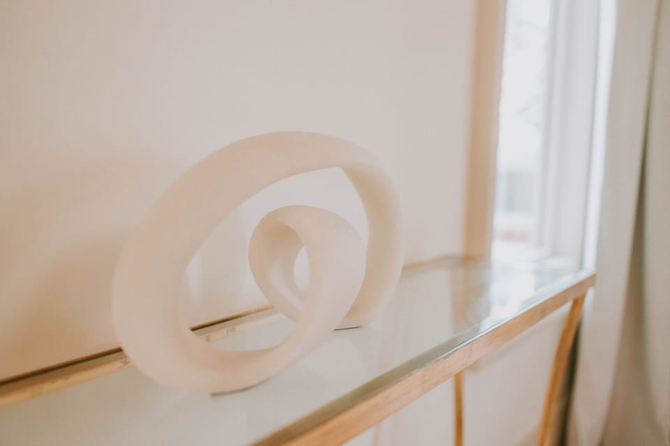 Individually decorated, individually furnished, iron/ironing board