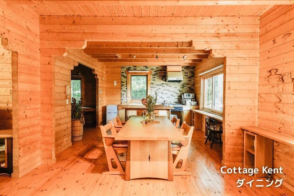 Basic Cottage | Private kitchen | Shared fridge, microwave
