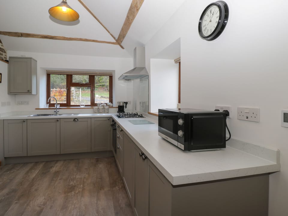 Fridge, dishwasher, electric kettle, toaster