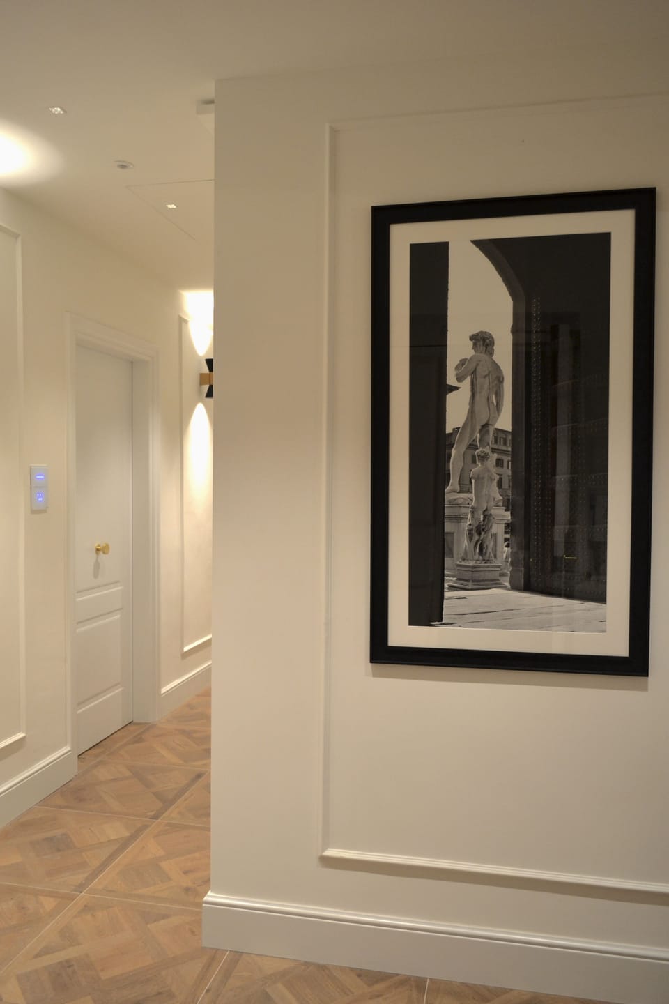 Interior entrance