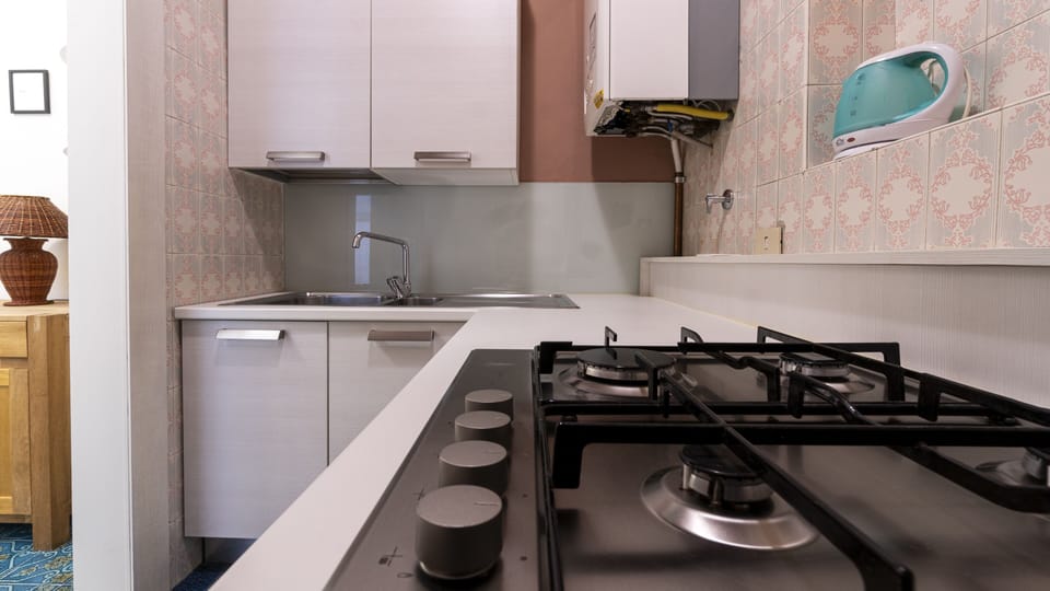 Apartment (2 Bedrooms) | Private kitchen | Microwave, oven