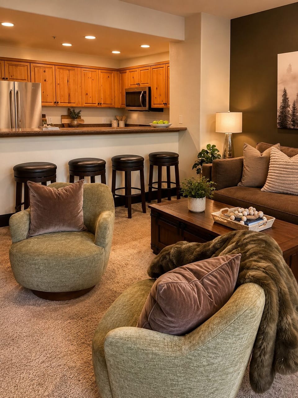 Condo, 3 Bedrooms | Living area