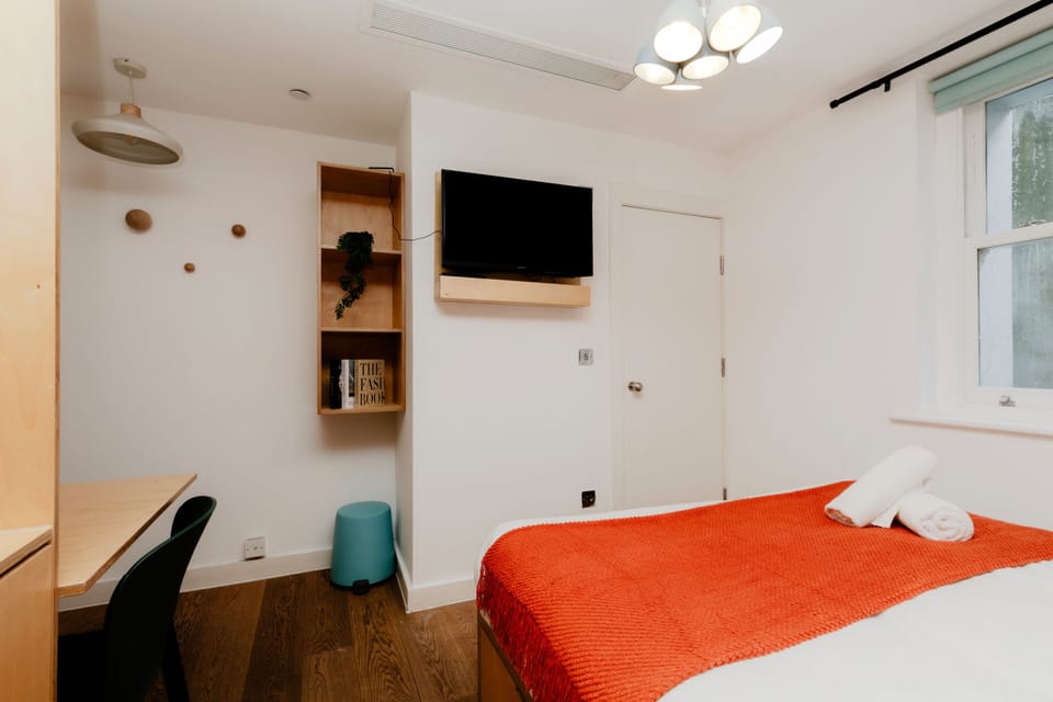 Basic Studio, Private Bathroom | Premium bedding, down comforters, memory foam beds, desk