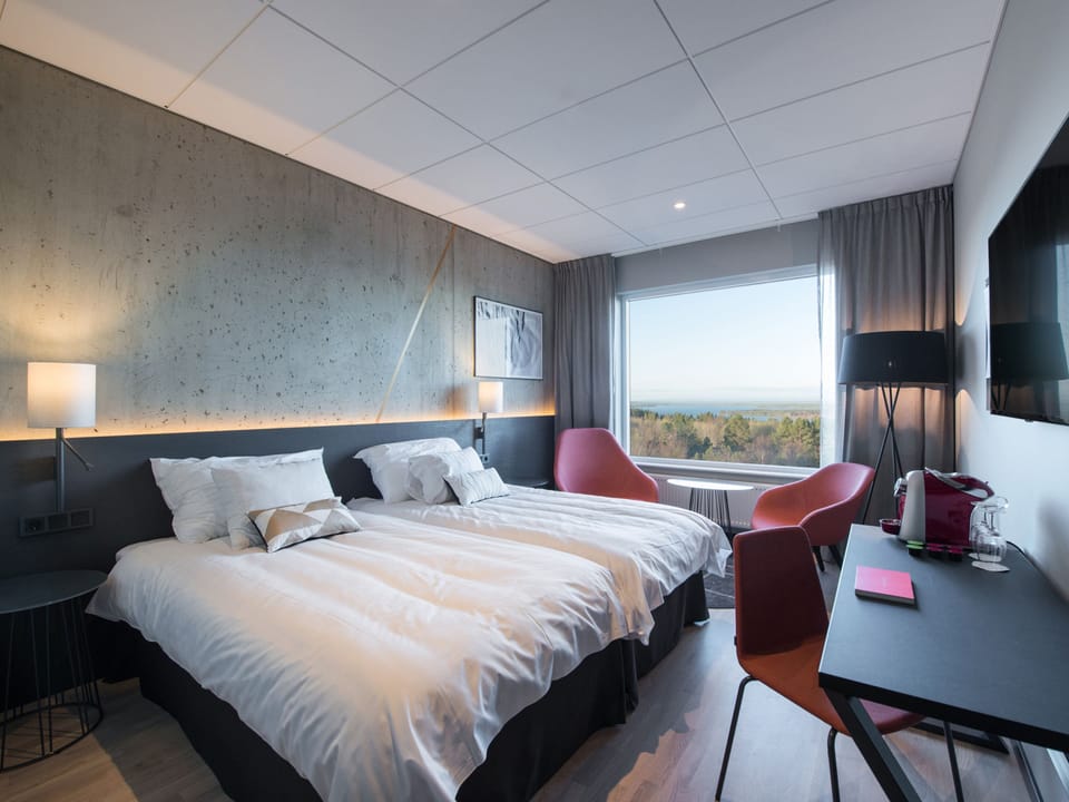 In-room safe, desk, blackout drapes, cribs (surcharge)