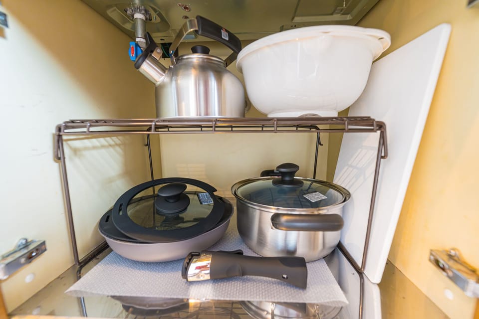 Villa | Private kitchen | Fridge, microwave, stovetop, electric kettle