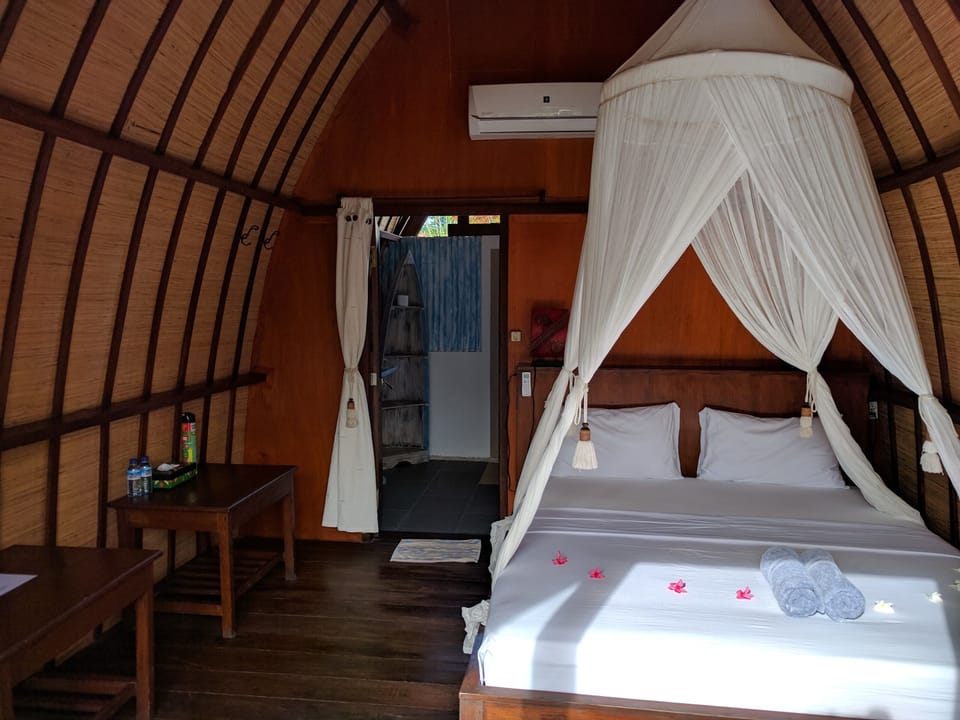 Traditional Double Room (No Hot Water in Showers/Bathroom) | In-room safe, WiFi (free), bed sheets