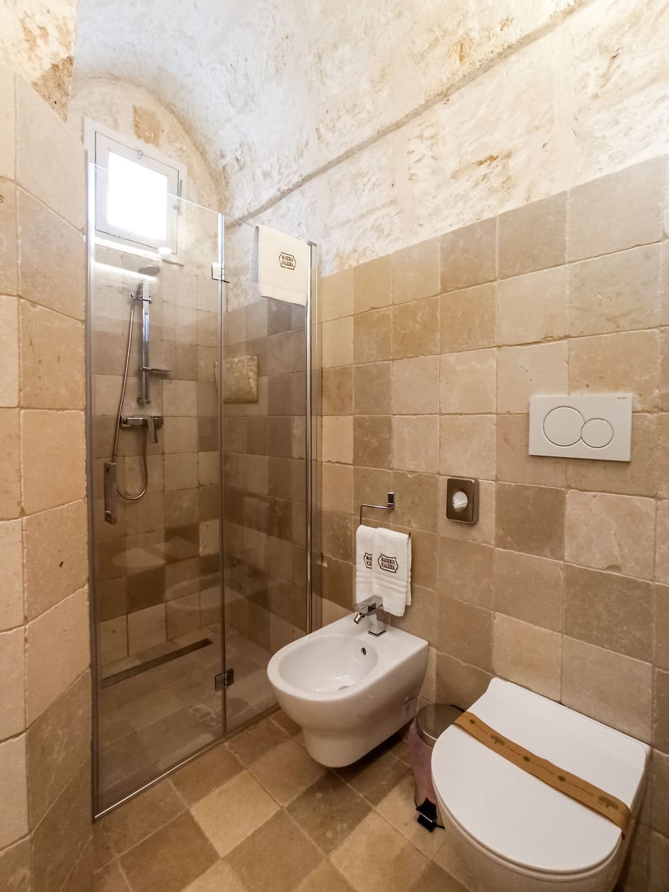 Superior Suite, Private Pool, Sea View | Bathroom | Shower, rainfall showerhead, hair dryer, slippers