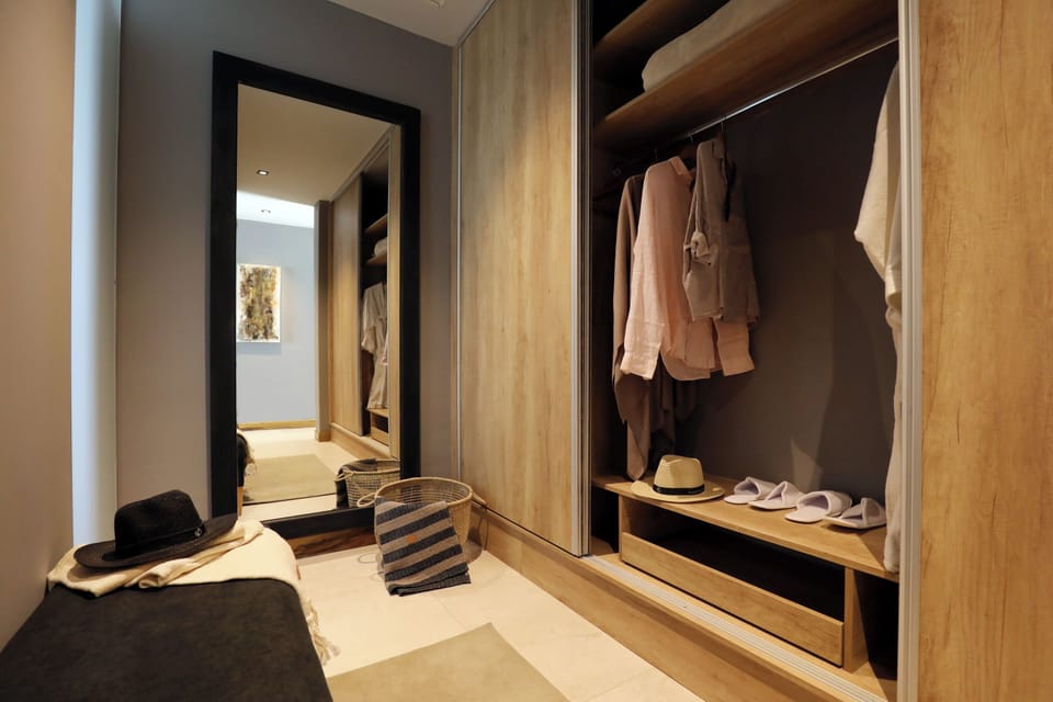 Premium bedding, memory foam beds, minibar, in-room safe