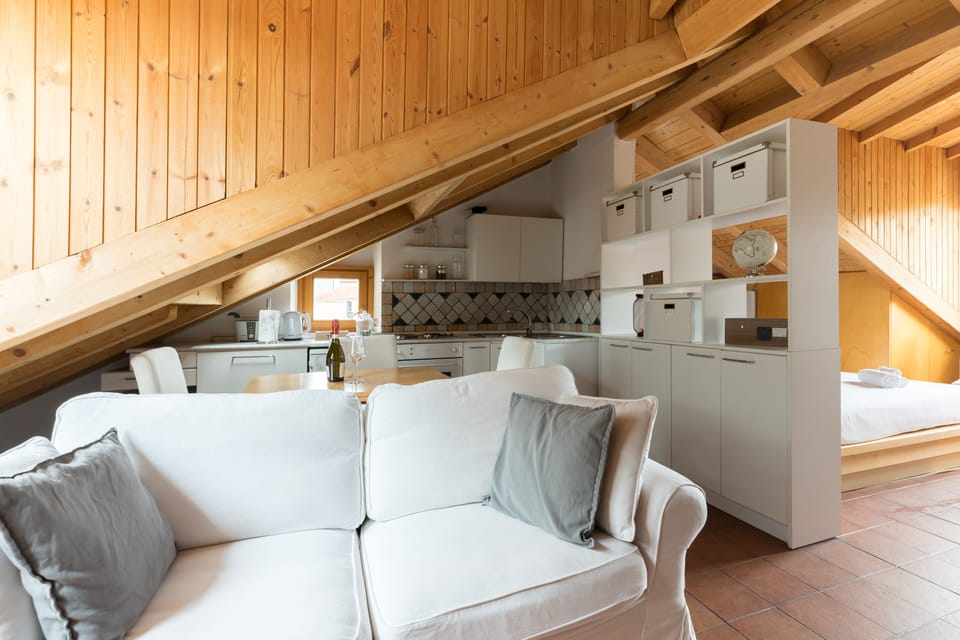 Romantic Apartment | Living area | 50-inch flat-screen TV with satellite channels, Netflix