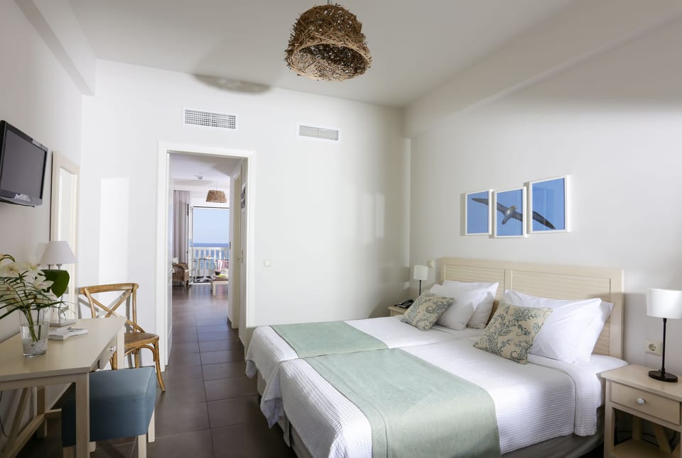Apartment, Sea View | Premium bedding, down comforters, pillowtop beds, in-room safe
