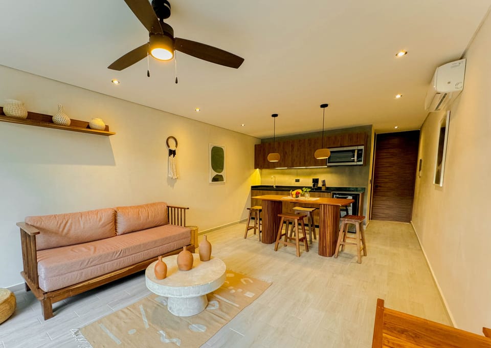 Deluxe Apartment | Living area | Smart TV