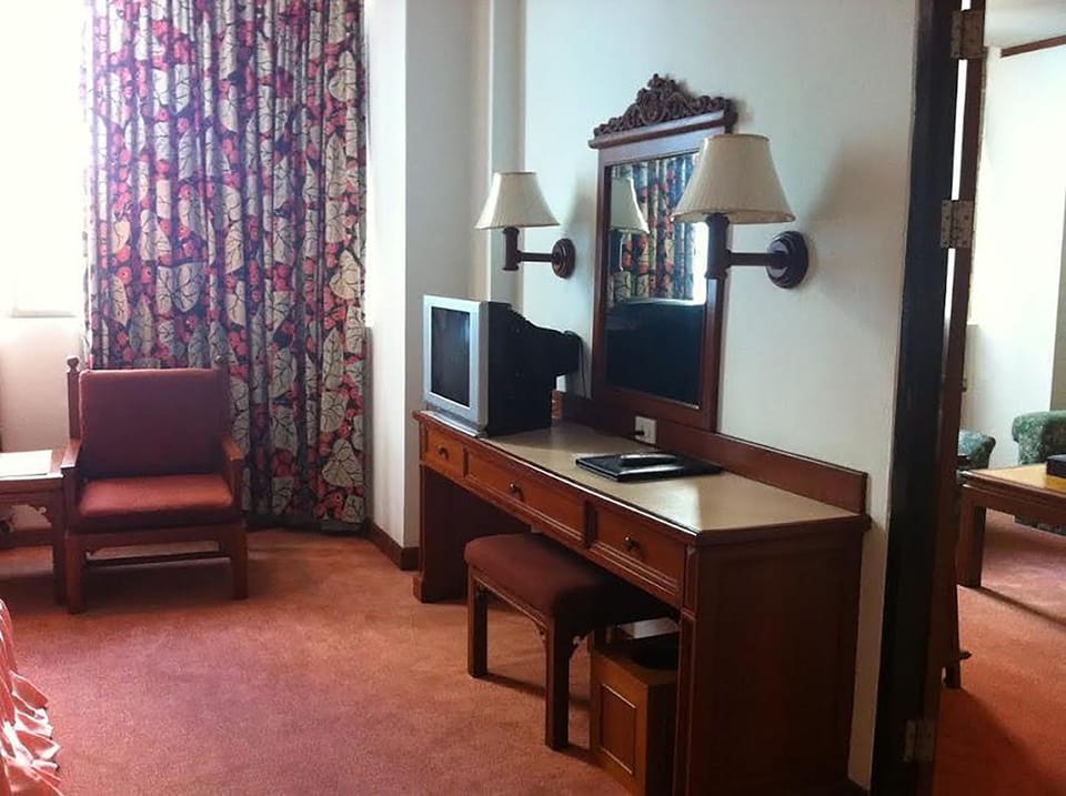 Desk, rollaway beds (surcharge), WiFi (free)