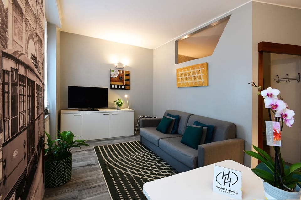 Comfort Apartment | Living area | TV