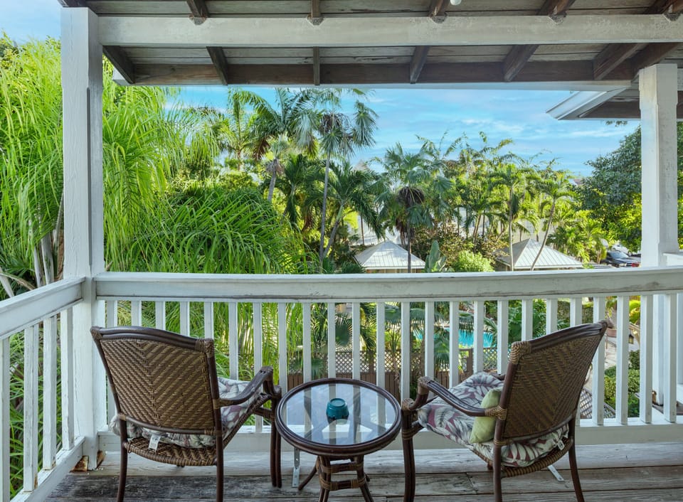 Classic Room, 1 Queen Bed, Balcony, Pool View (1) | Balcony view