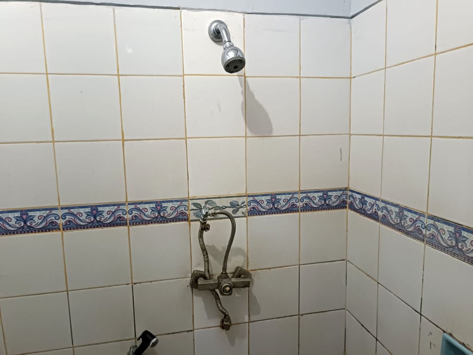 Standard Double Room | Bathroom | Shower, towels