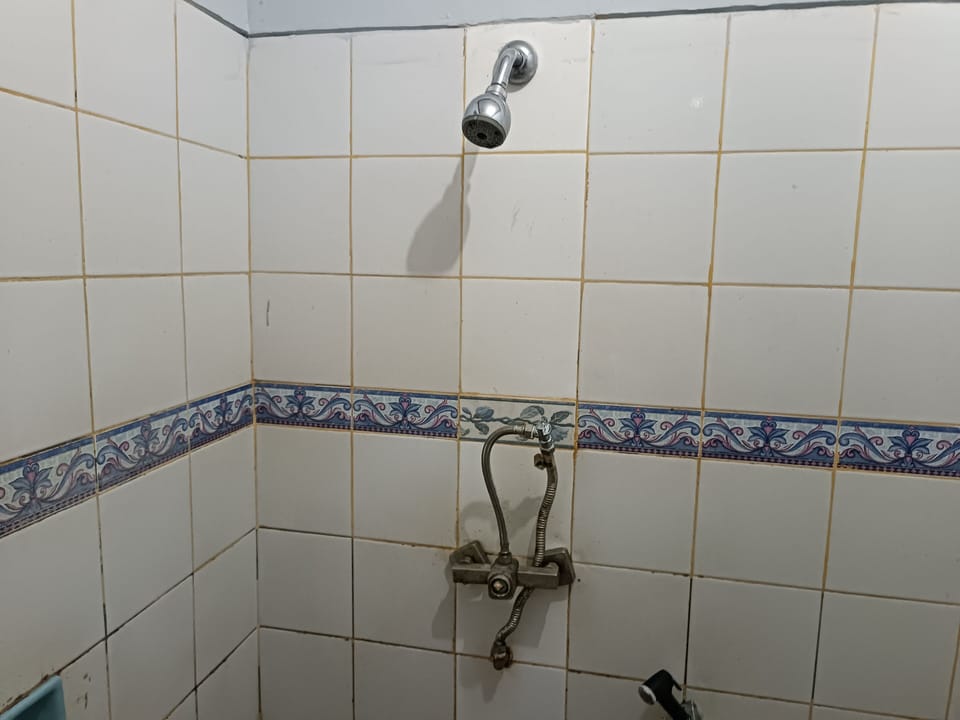 Standard Double Room | Bathroom | Shower, towels