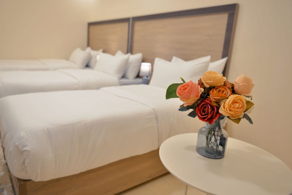 Comfort Triple Room | Egyptian cotton sheets, premium bedding, desk, laptop workspace