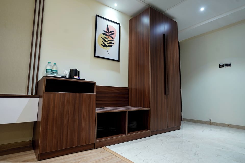 In-room safe, desk, blackout drapes, iron/ironing board