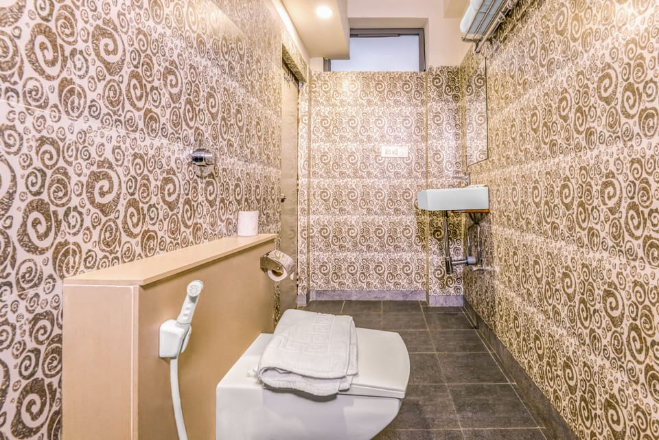 Towels, soap, toilet paper