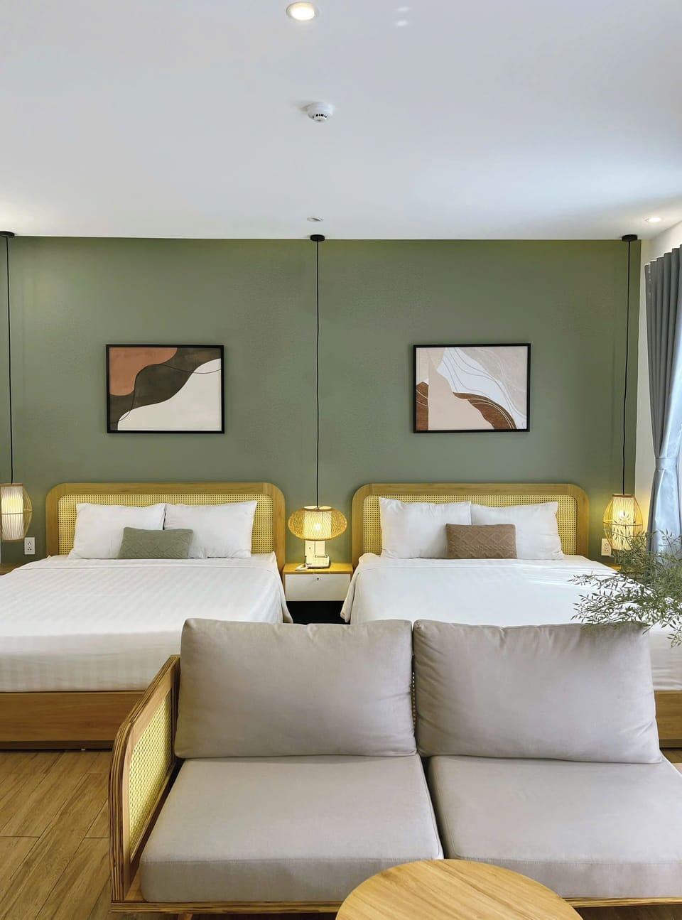 Family Room, 2 Queen Beds, Non Smoking, City View | Blackout drapes, iron/ironing board, free WiFi