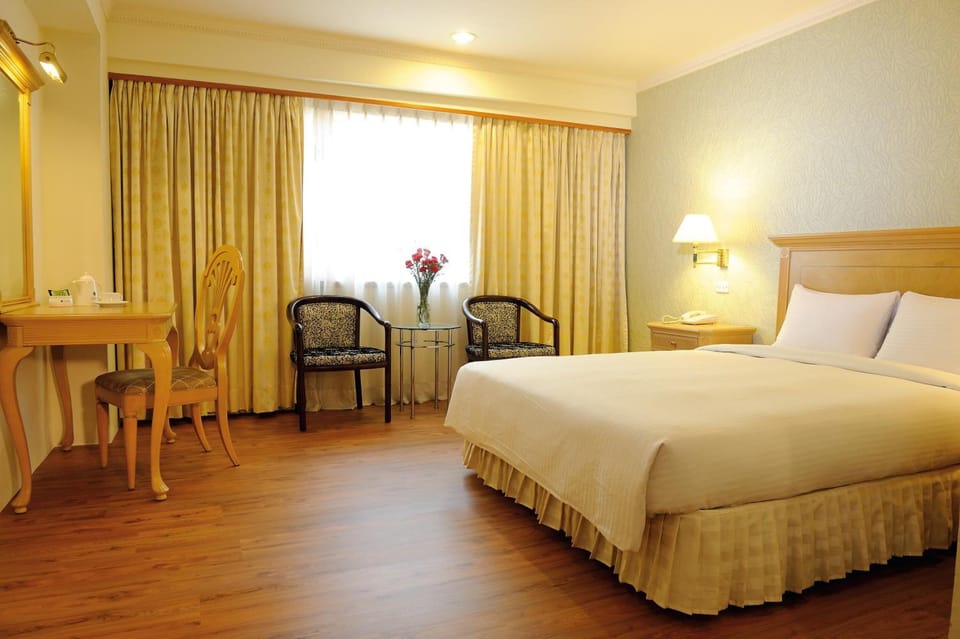 Desk, blackout drapes, rollaway beds, free WiFi