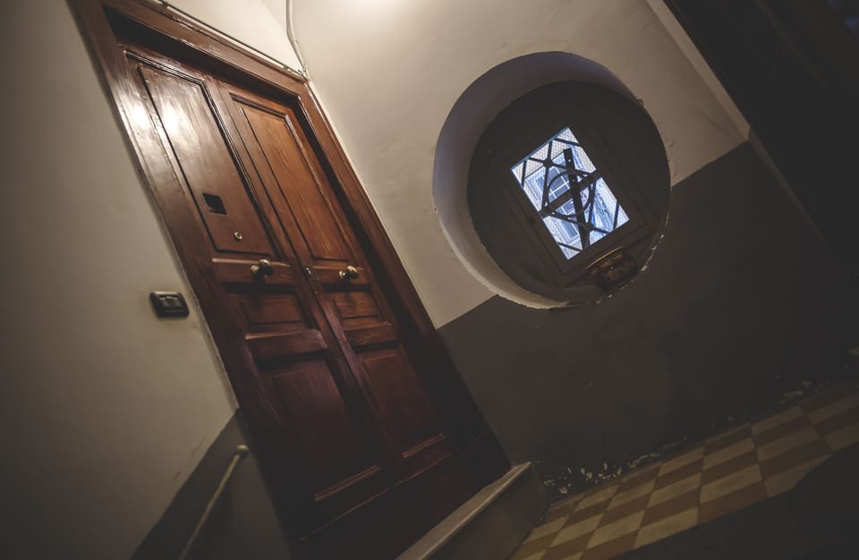 Interior entrance