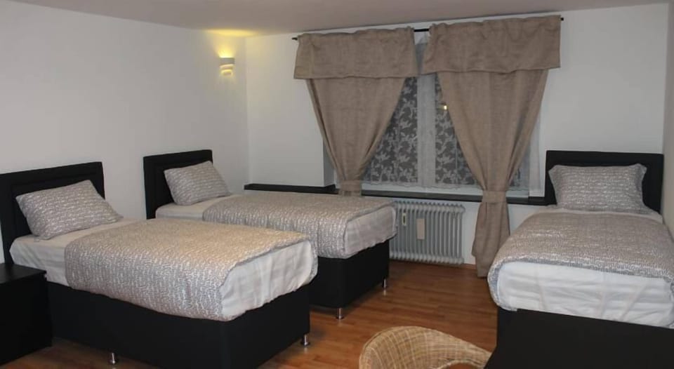 Desk, iron/ironing board, free WiFi, bed sheets
