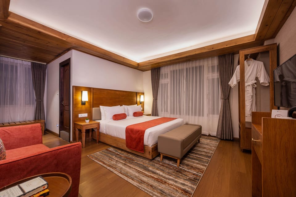 Deluxe Double Room | Iron/ironing board (on request), WiFi (free)
