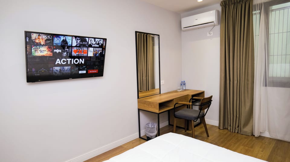 Deluxe Double Room | Memory foam beds, minibar, individually decorated, desk