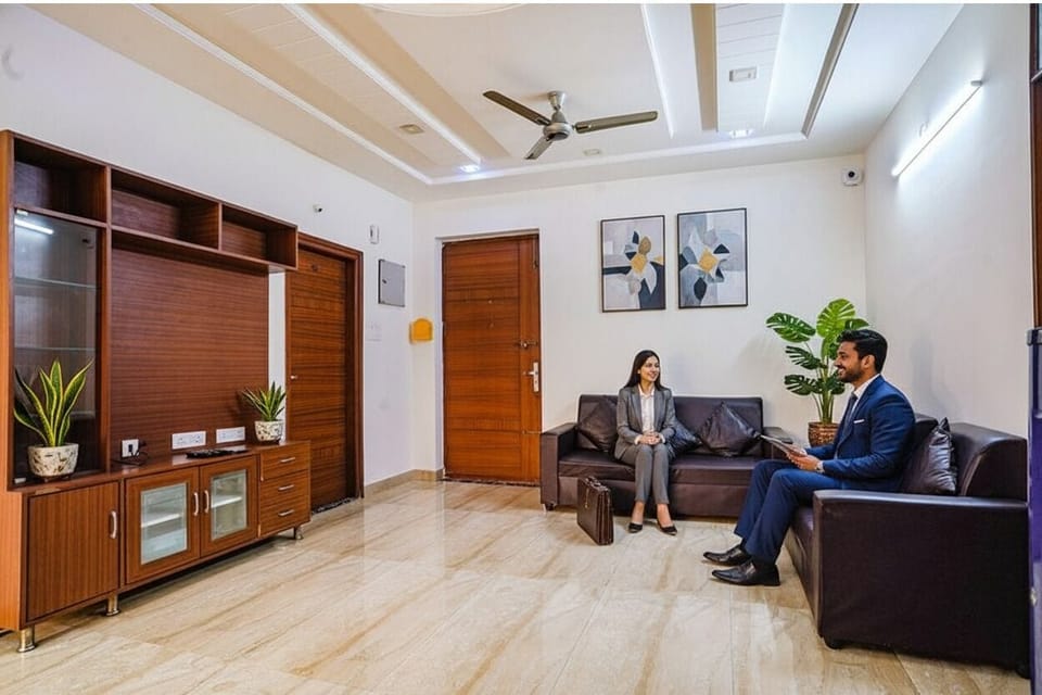 Lobby sitting area