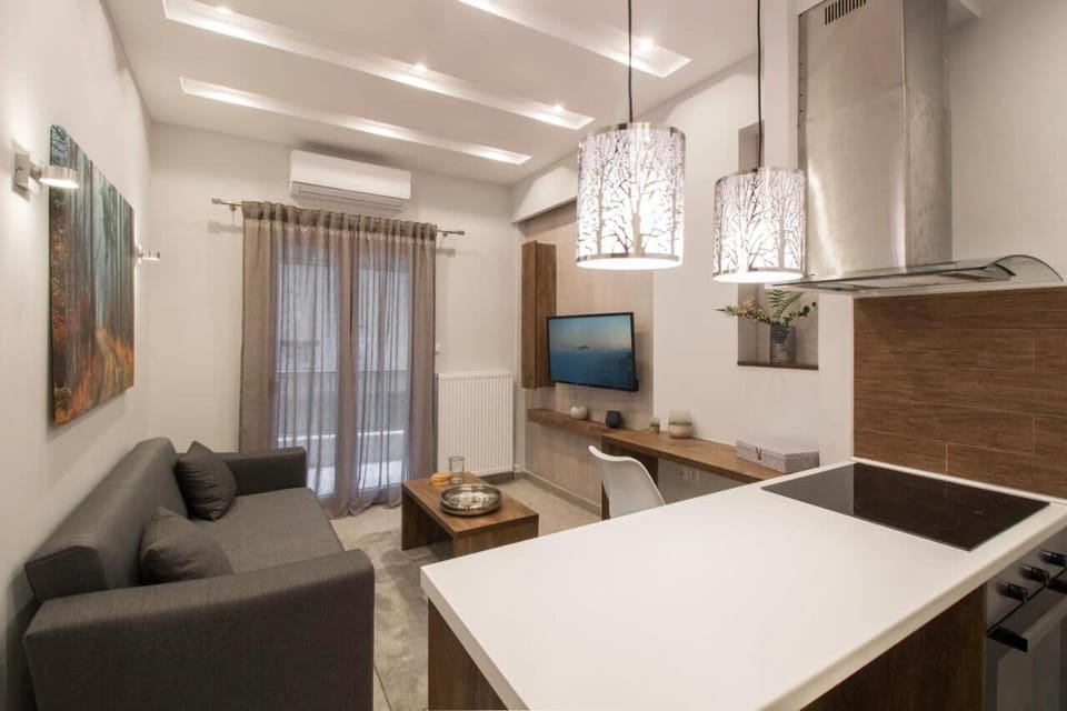 City Apartment, 2 Bedrooms | Living area | 42-inch LED TV with digital channels
