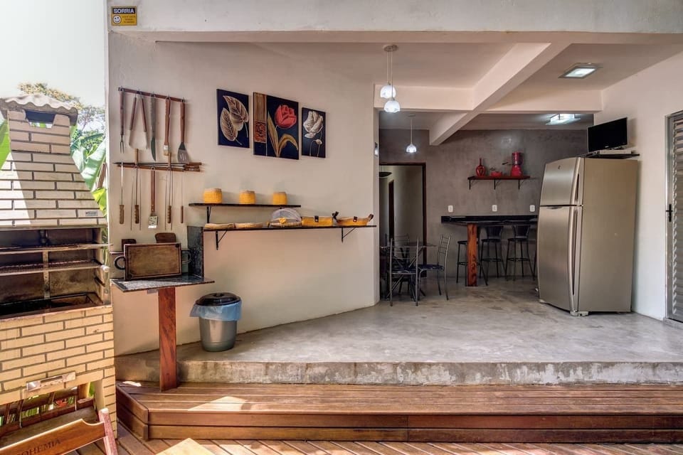 Shared fridge, microwave