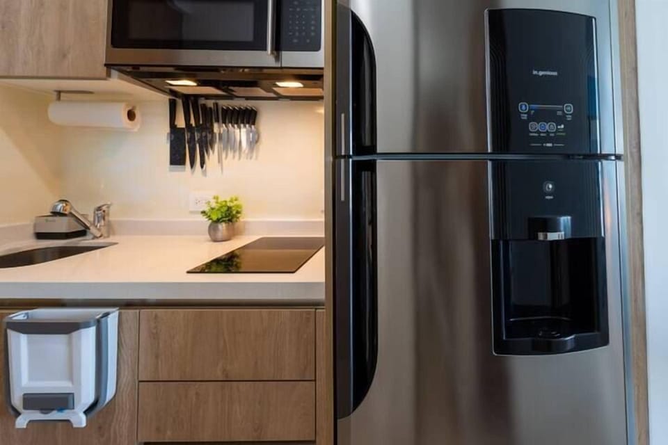Exclusive Studio, 1 King Bed, Private Pool, Ocean View | Private kitchen