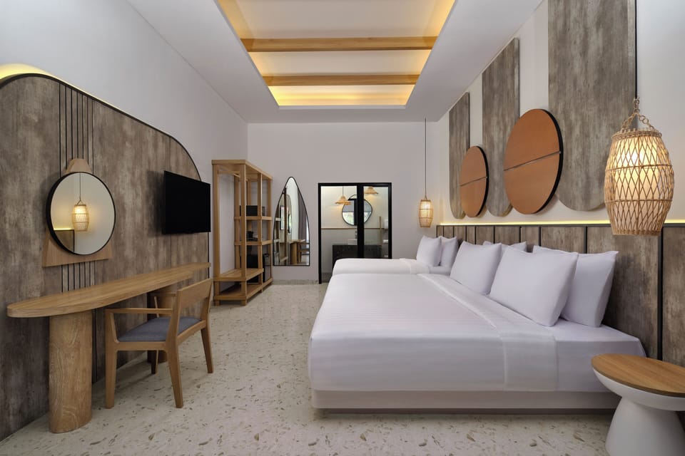 Premier Lumbung Triple | Minibar, in-room safe, desk, WiFi (free)