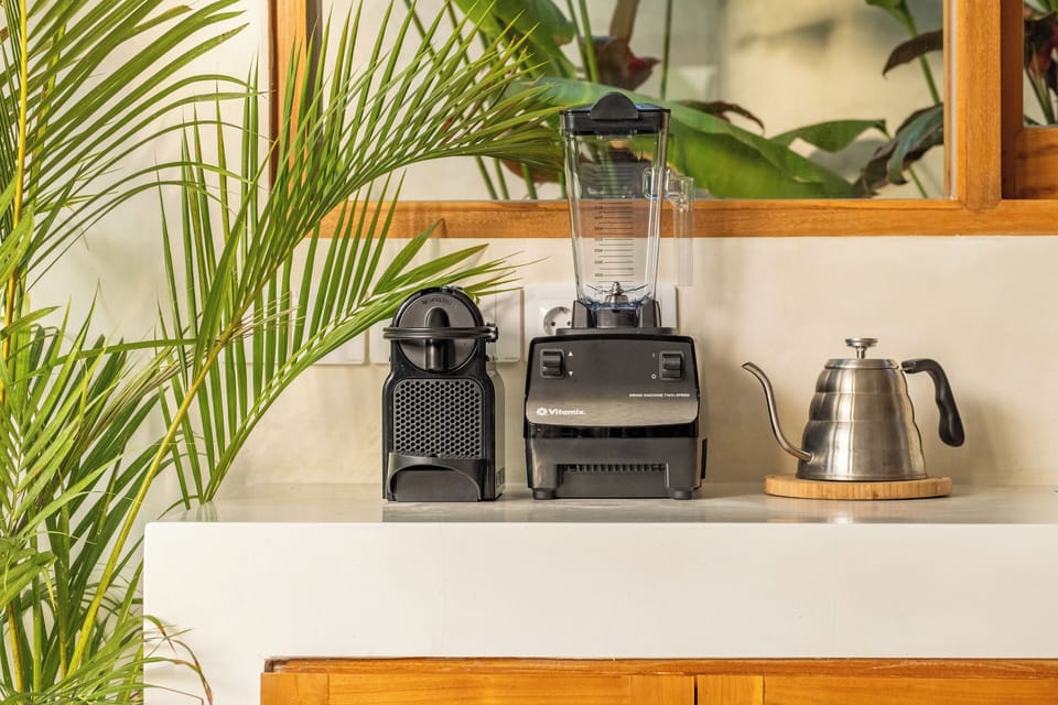 Villa, 2 Bedrooms | Private kitchen | Fridge, microwave, stovetop, coffee/tea maker