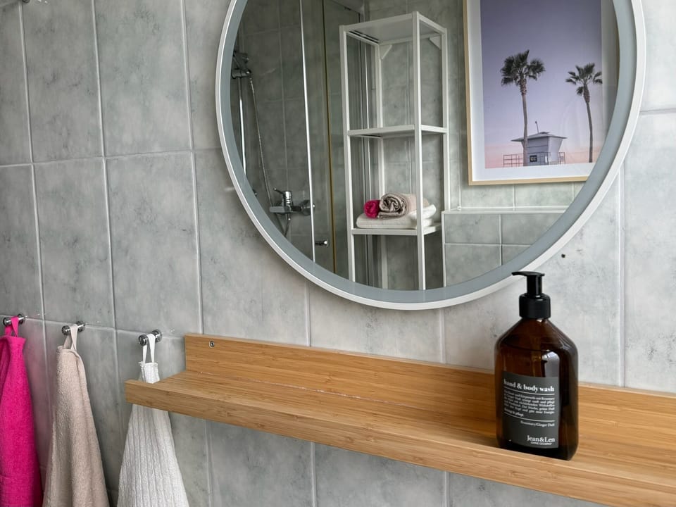 Family Double Room, 1 Bedroom, Non Smoking, Beachfront | Bathroom amenities | Shower, hair dryer, towels, soap