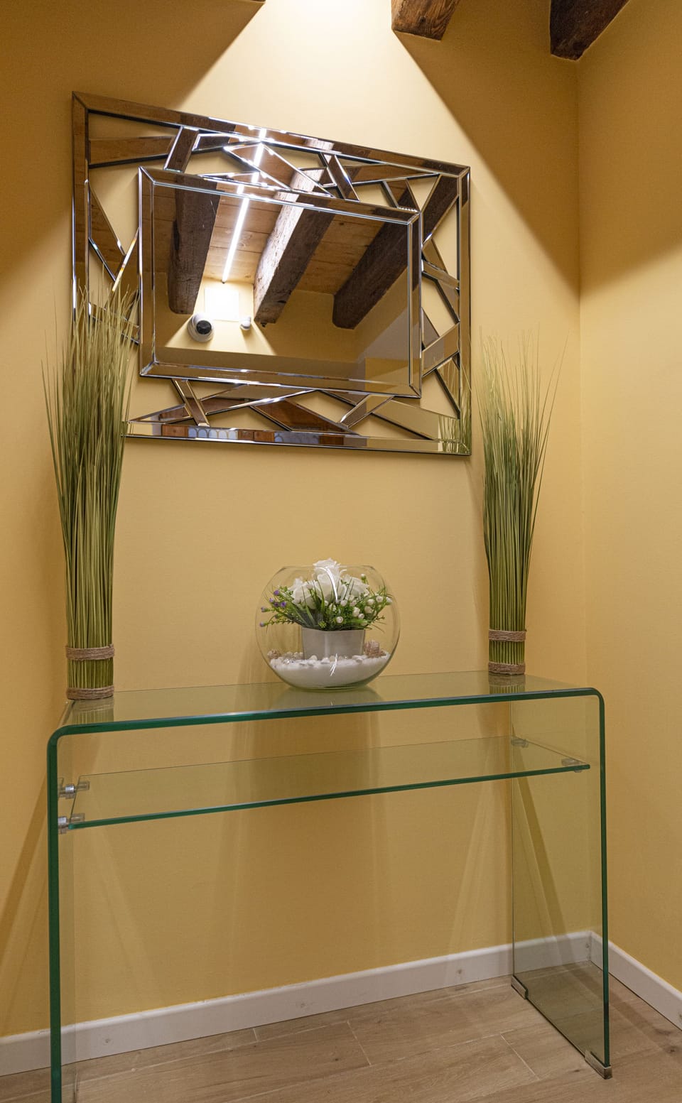 Interior entrance