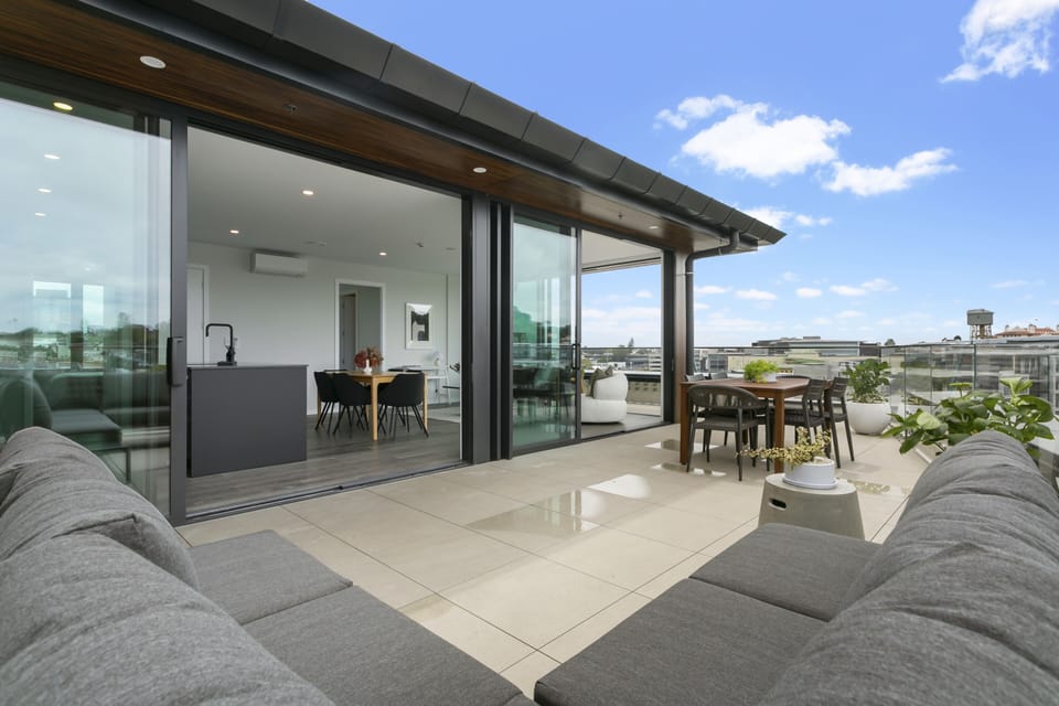 Rooftop terrace