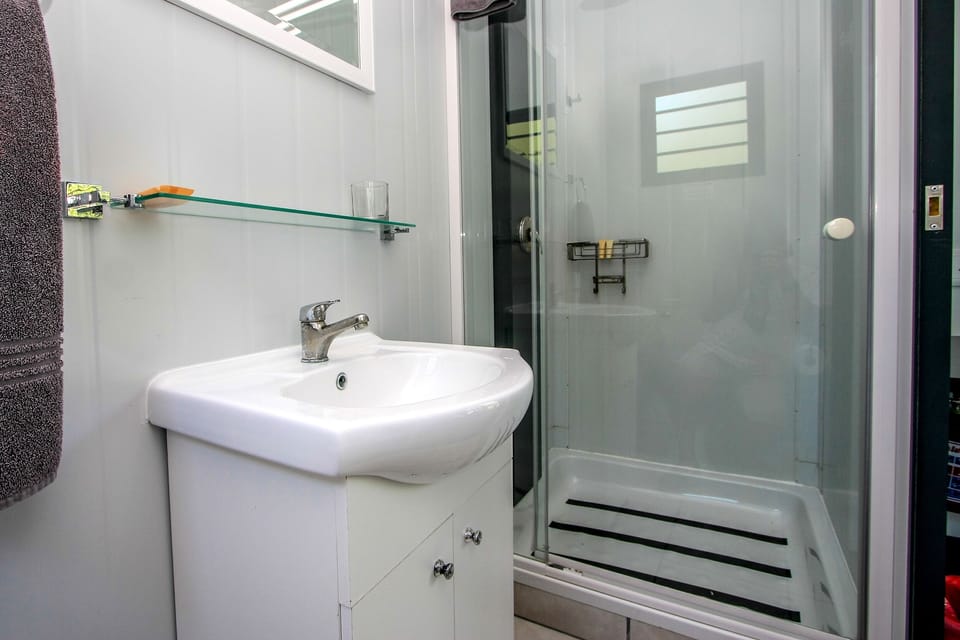 Shower, towels