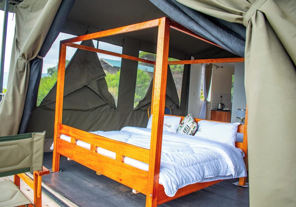 Premium Tent | In-room safe, individually decorated, individually furnished, desk