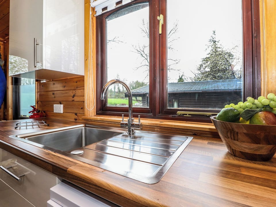 Fridge, dishwasher, electric kettle, toaster