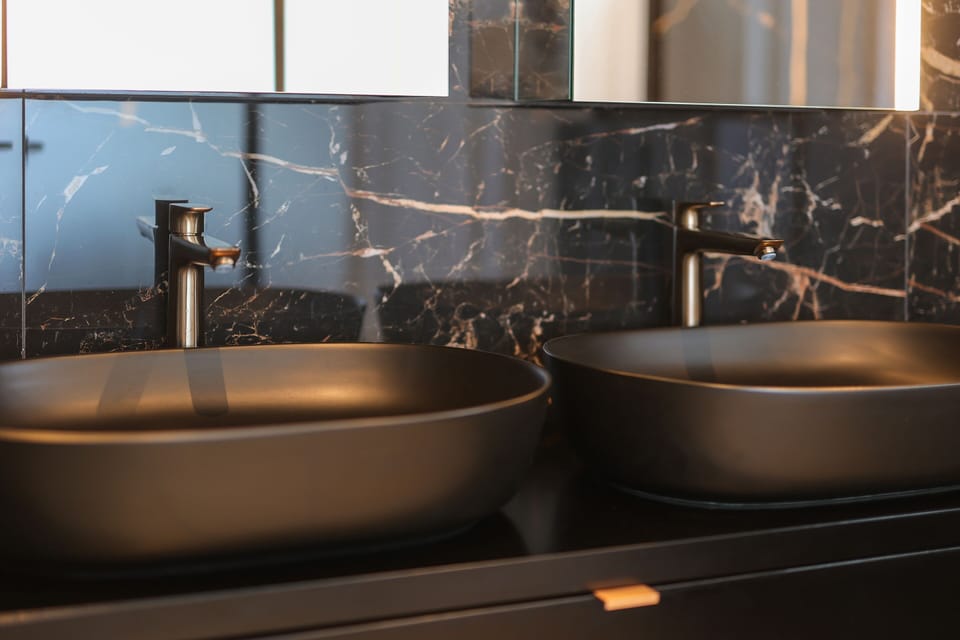 Luxury Villa, 4 Bedrooms, Private Pool, Sea View | Bathroom | Shower, hair dryer, towels, soap