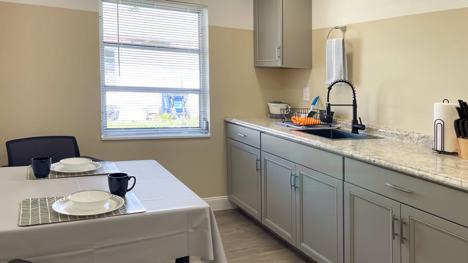 Grand Studio (Our Largest Unit) | Private kitchen | Dining tables